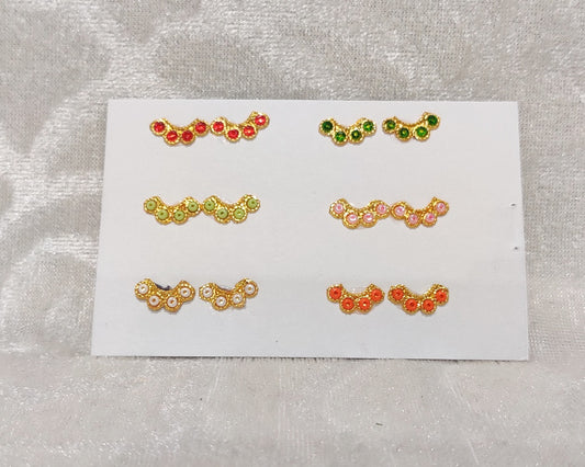 Coloured Moti Nupur for Chitraji Swaroop