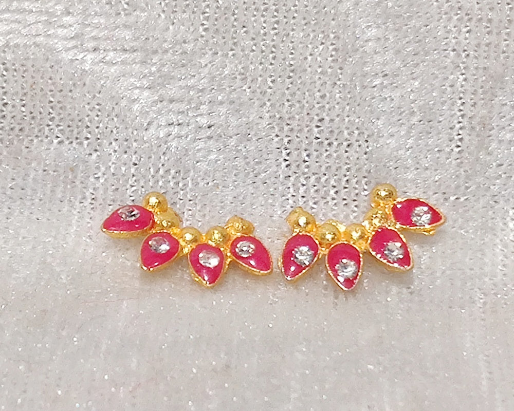 Chitraji Diamond Meenakari Nupur.