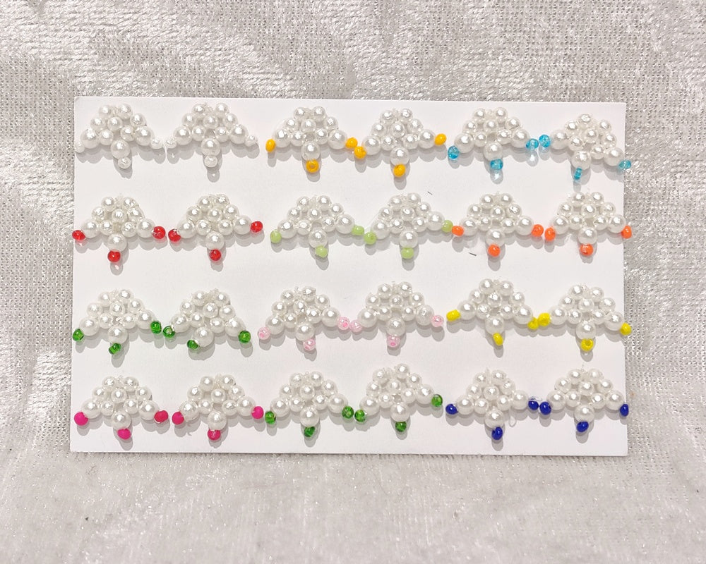 Coloured Moti Nupur.