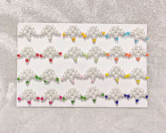 Coloured Moti Nupur.