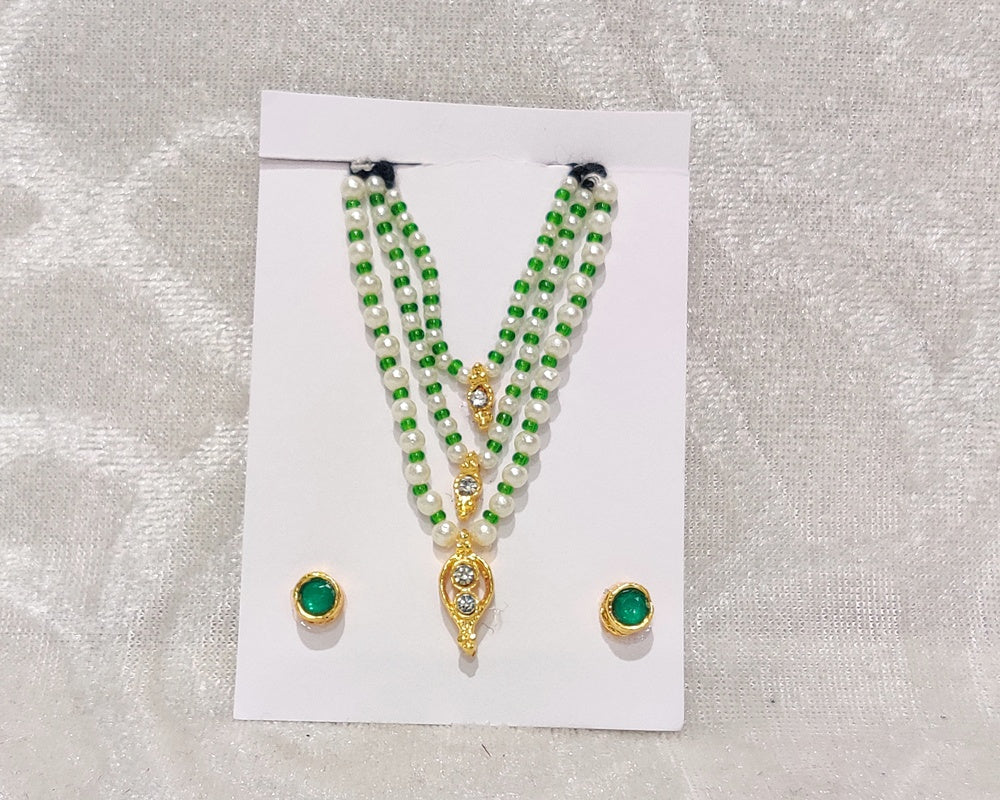 Coloured Moti Malaji Set