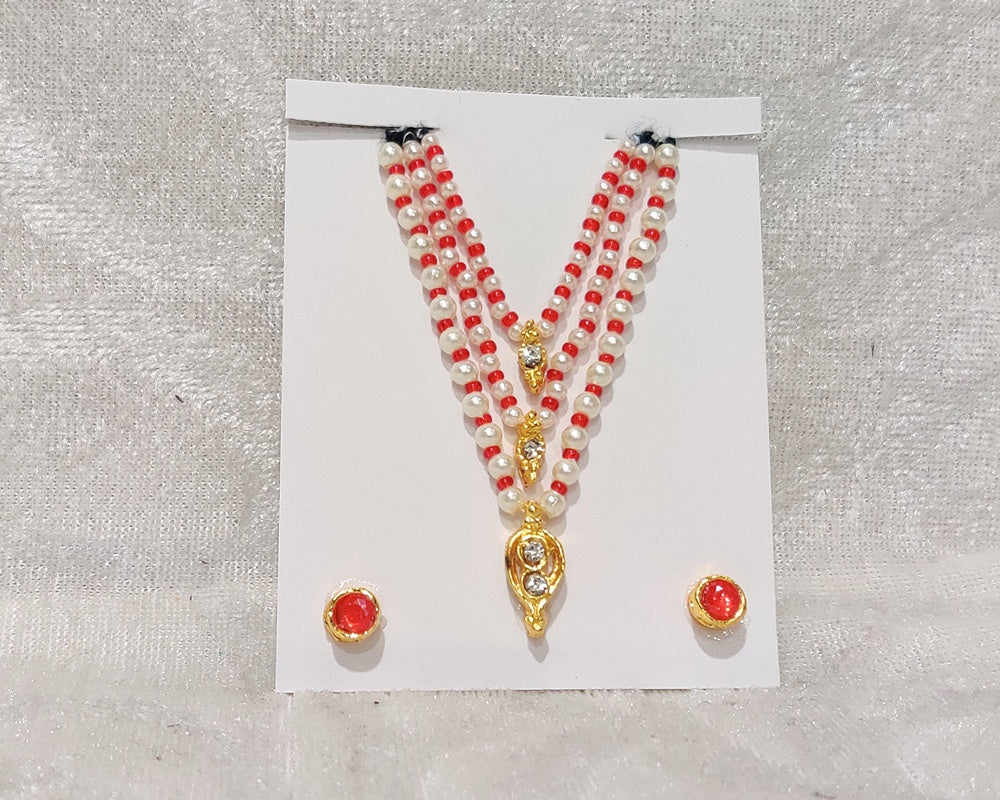 Coloured Moti Malaji Set