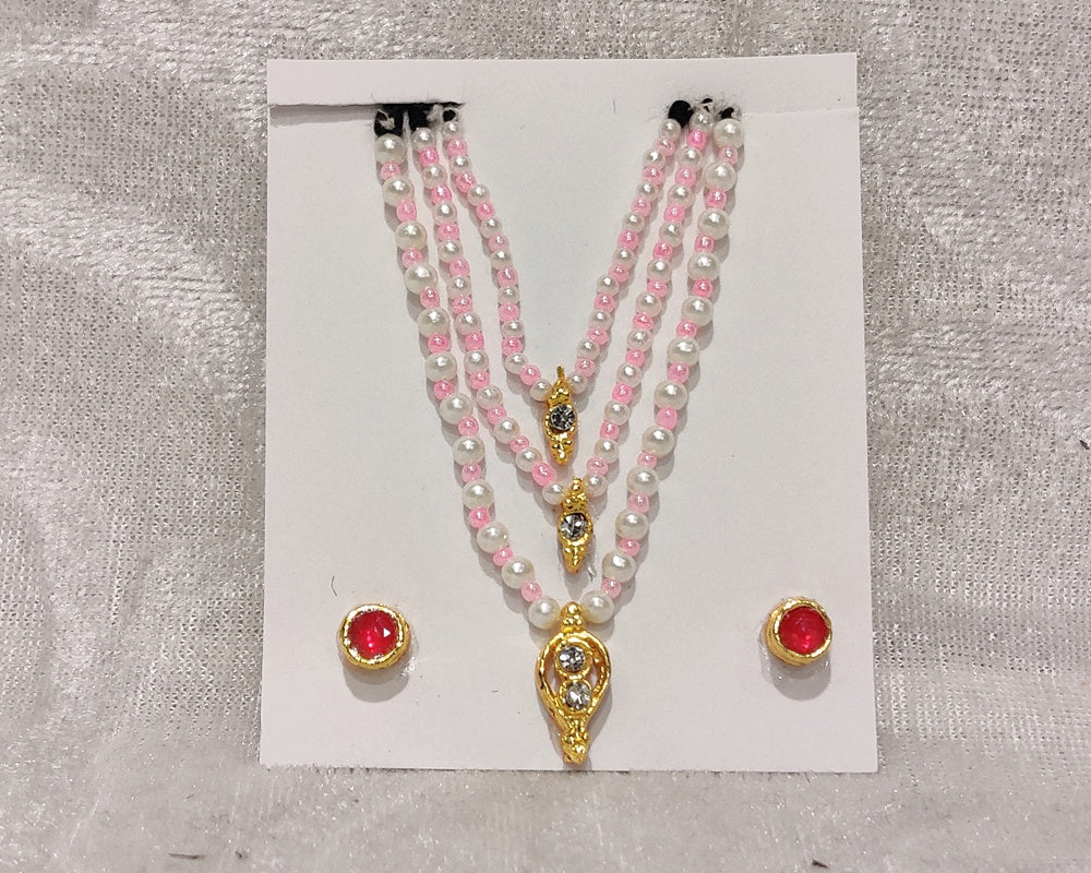Coloured Moti Malaji Set