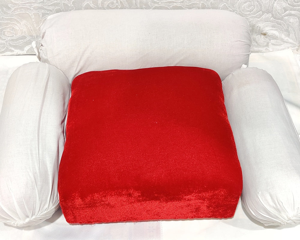 Heavy Velvet Sinhasan With Cover