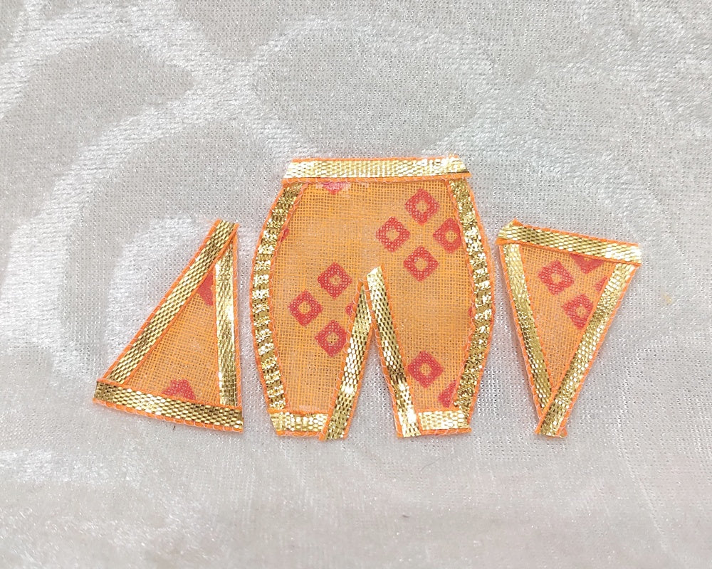 Bandhni Dhoti Patka - Suthan