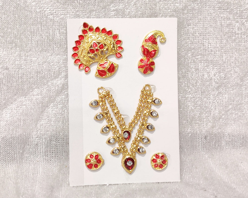 Golden Minakari Malaji Set