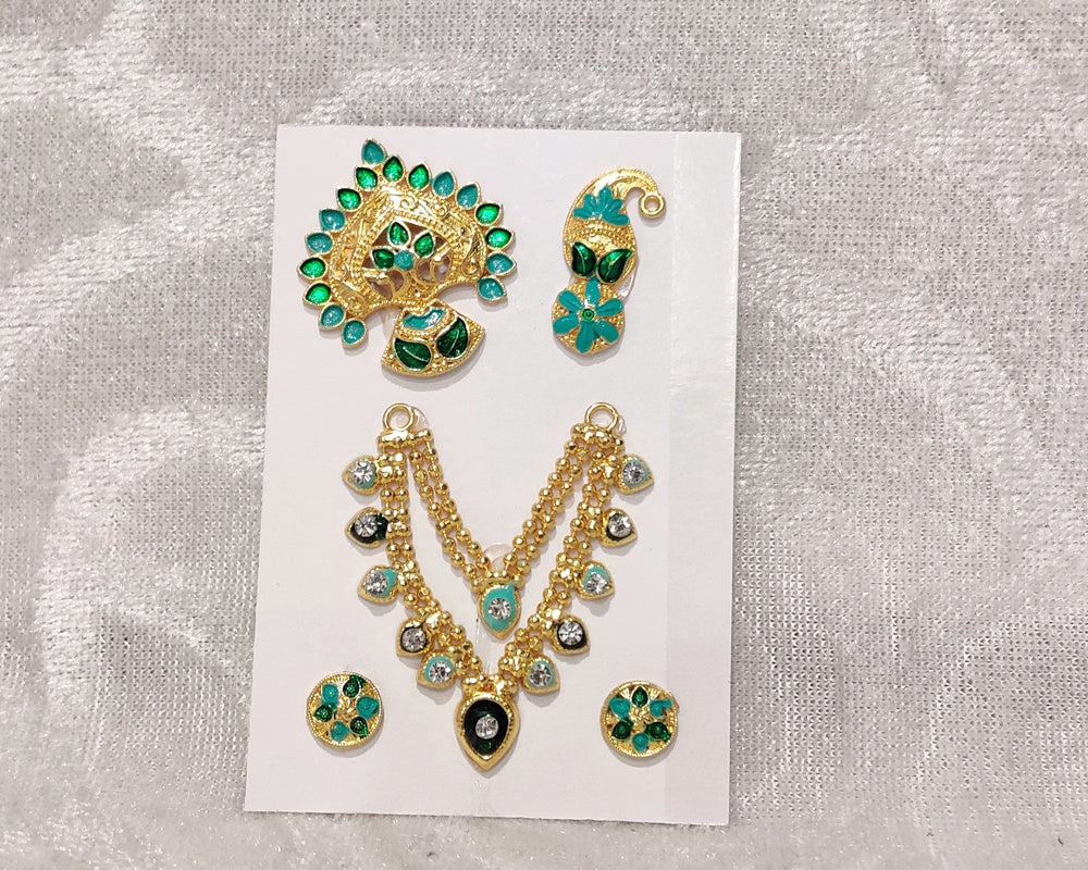 Golden Minakari Malaji Set