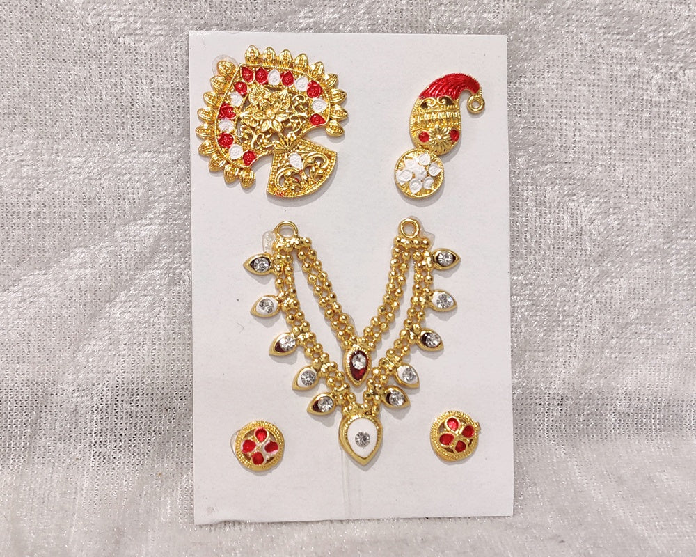 Golden Minakari Malaji Set