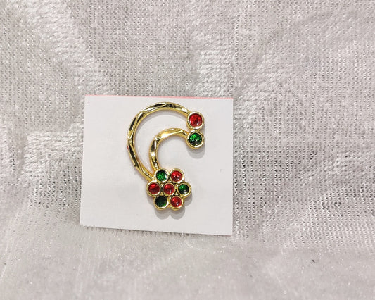 Golden Meenakari Shishfool