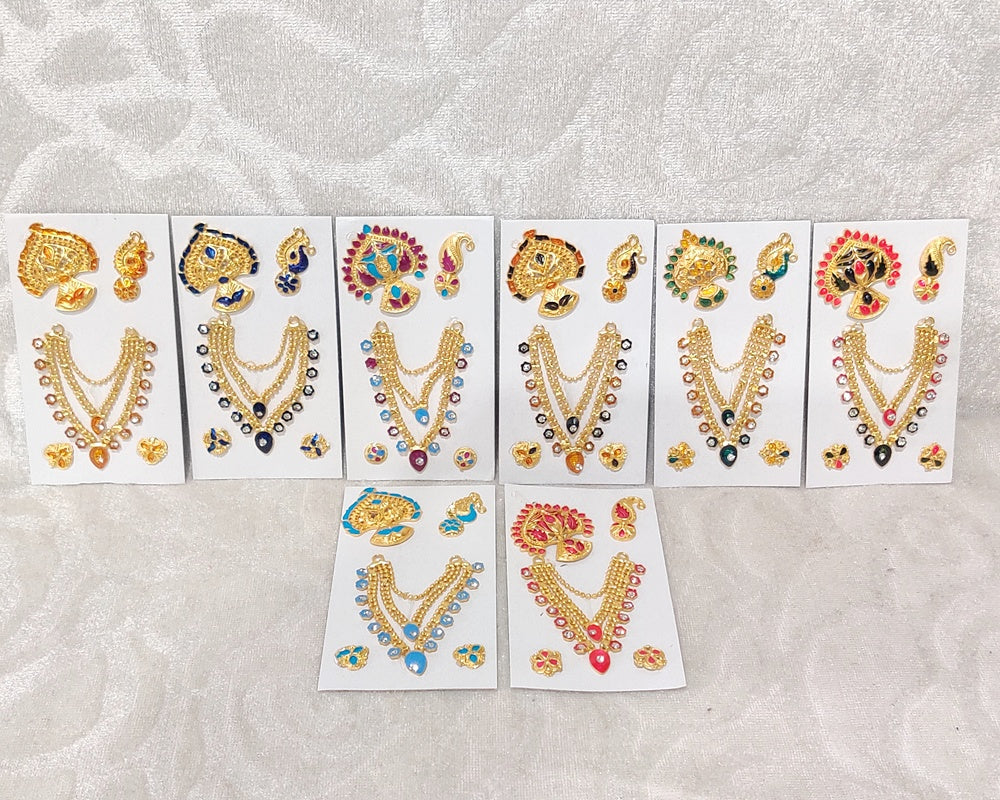 Golden Minakari Malaji Set