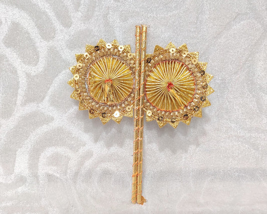 Golden And Silver Pankha