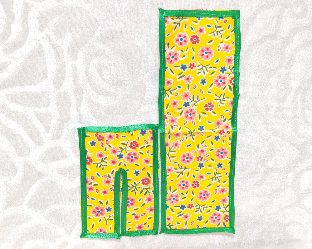 Small Size Flower Print Cotton Chira Odhani Vastra