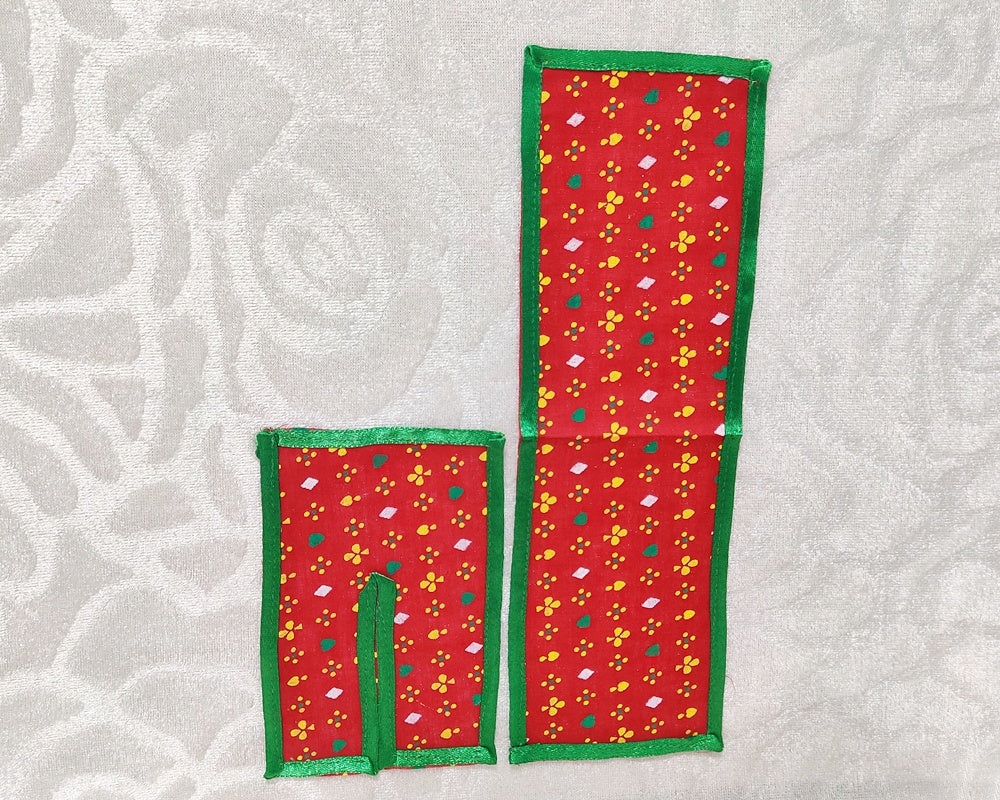Small Size Flower Print Cotton Chira Odhani Vastra