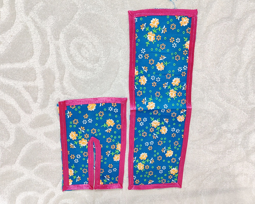 Small Size Flower Print Cotton Chira Odhani Vastra