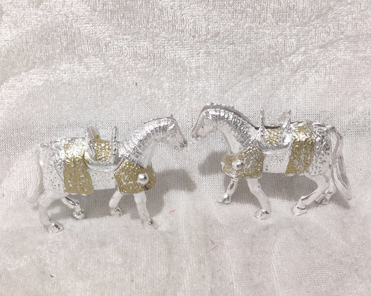 Silver Metal Horse