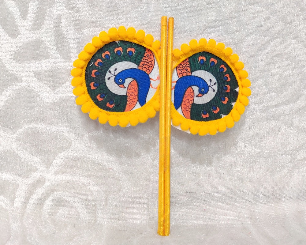 Designer Peacock Pankha