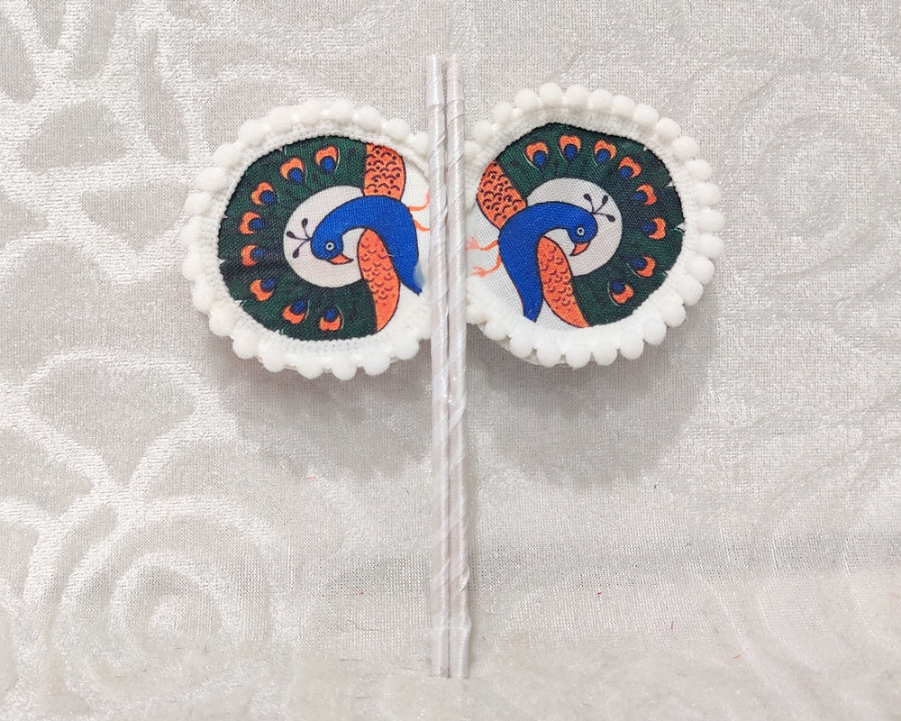 Designer Peacock Pankha