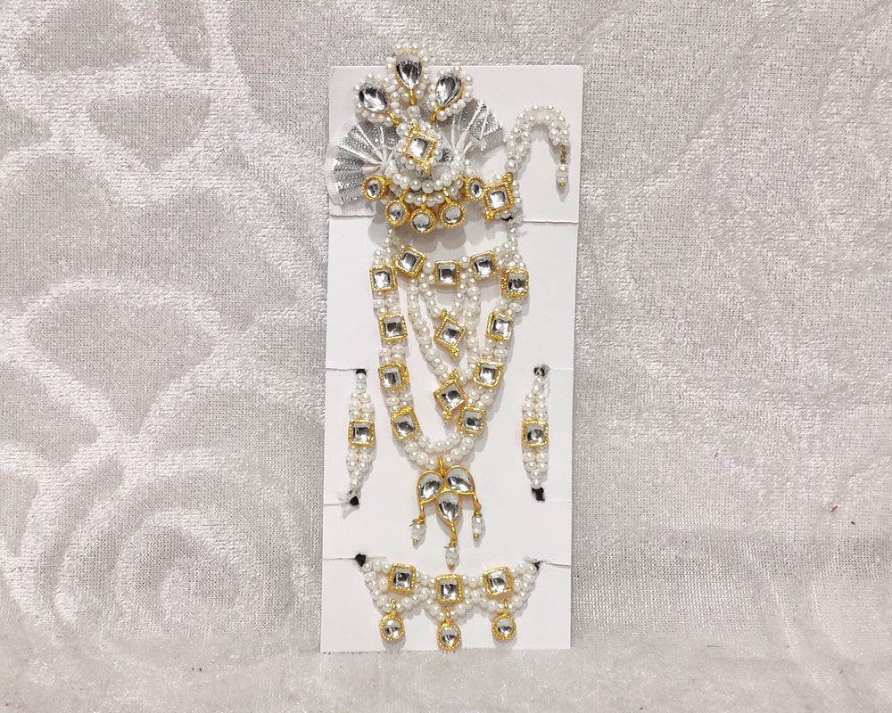 Complete Diamond Moti Malaji Set