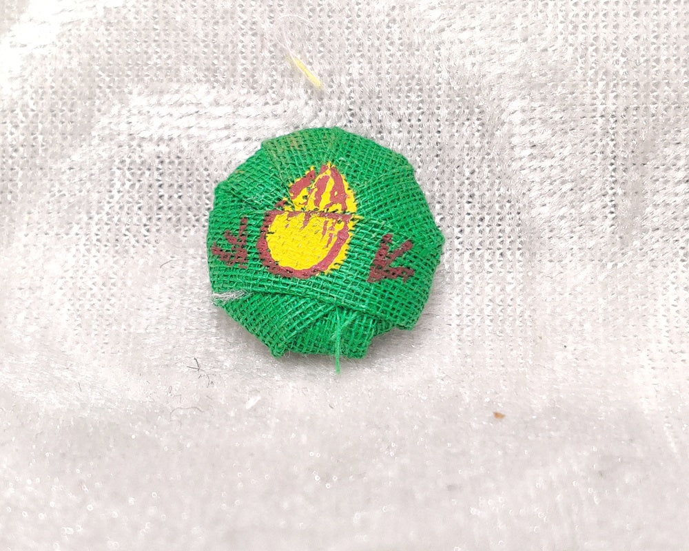Hand Painted Coloured Cotton Pagh
