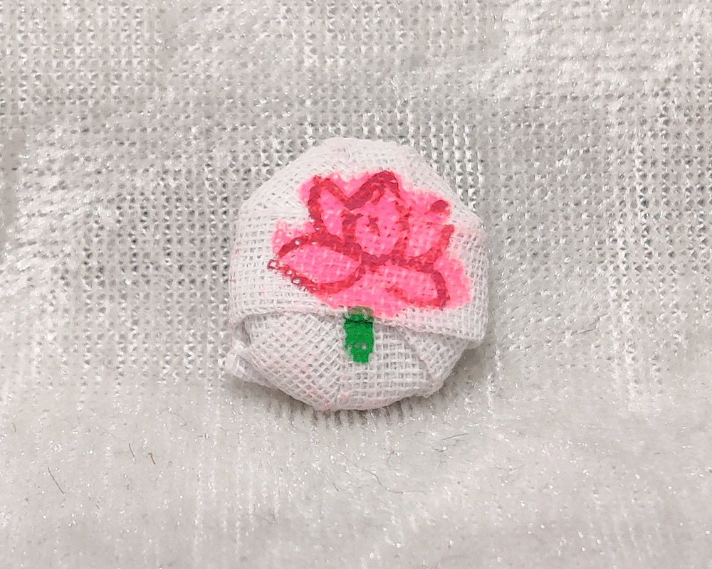 Hand Painted Coloured Cotton Pagh