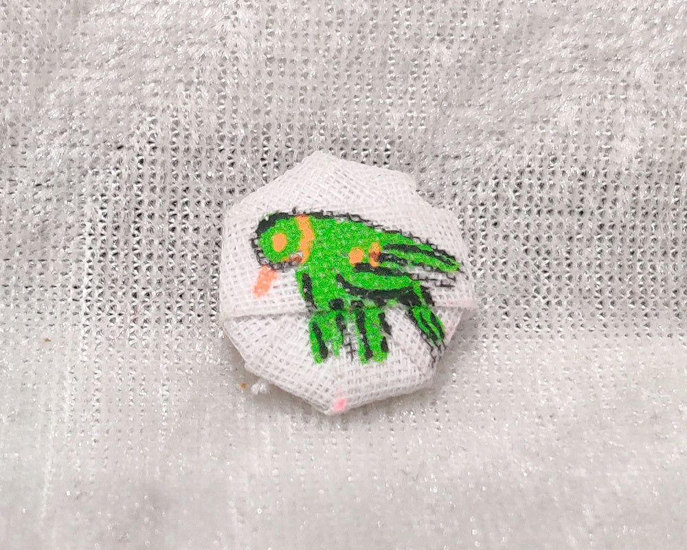 Hand Painted Coloured Cotton Pagh