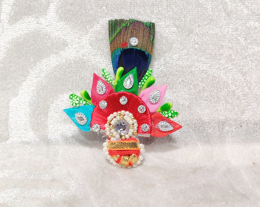 Designer Peacock Fether Chandrika