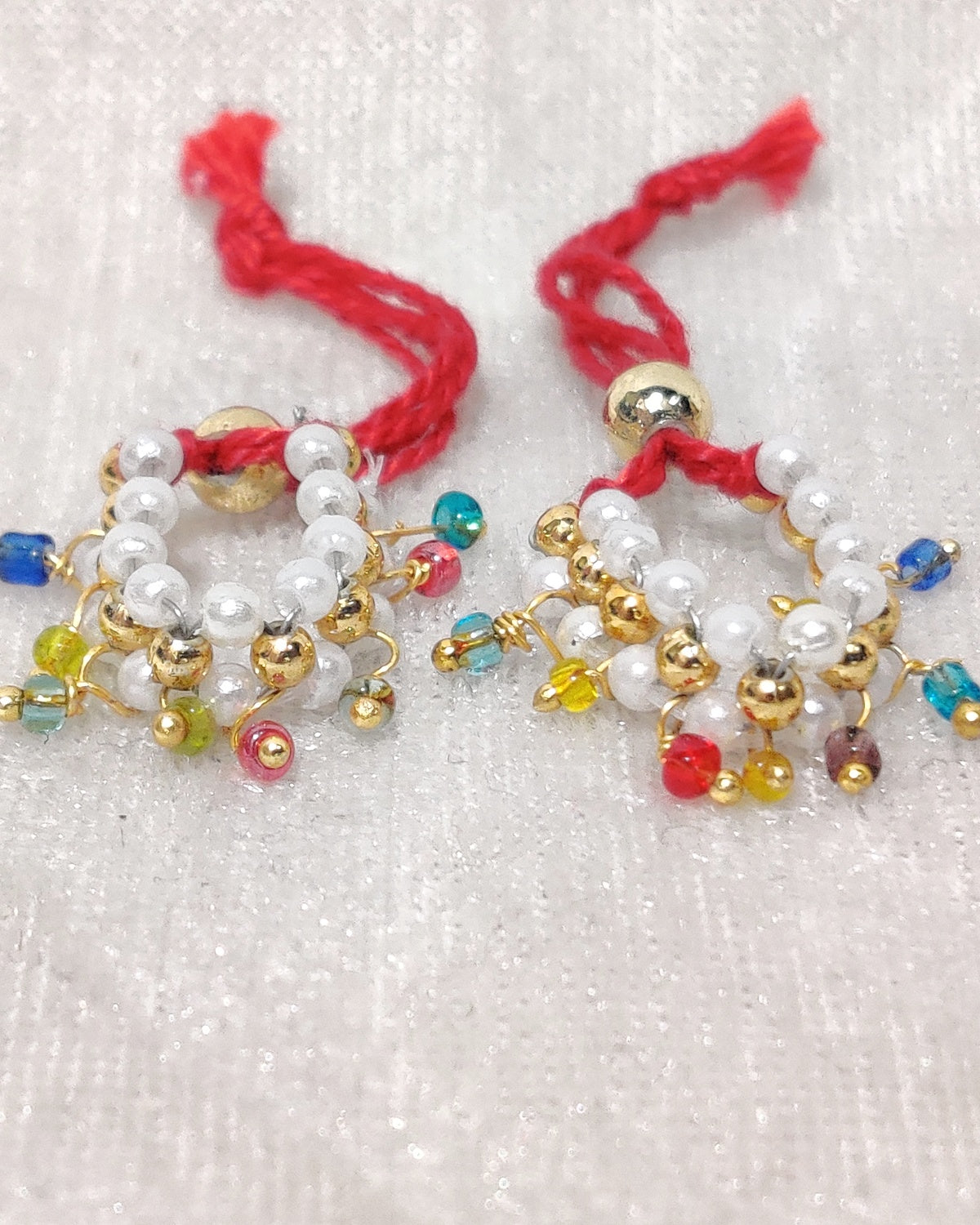 Coloured Moti Nupur
