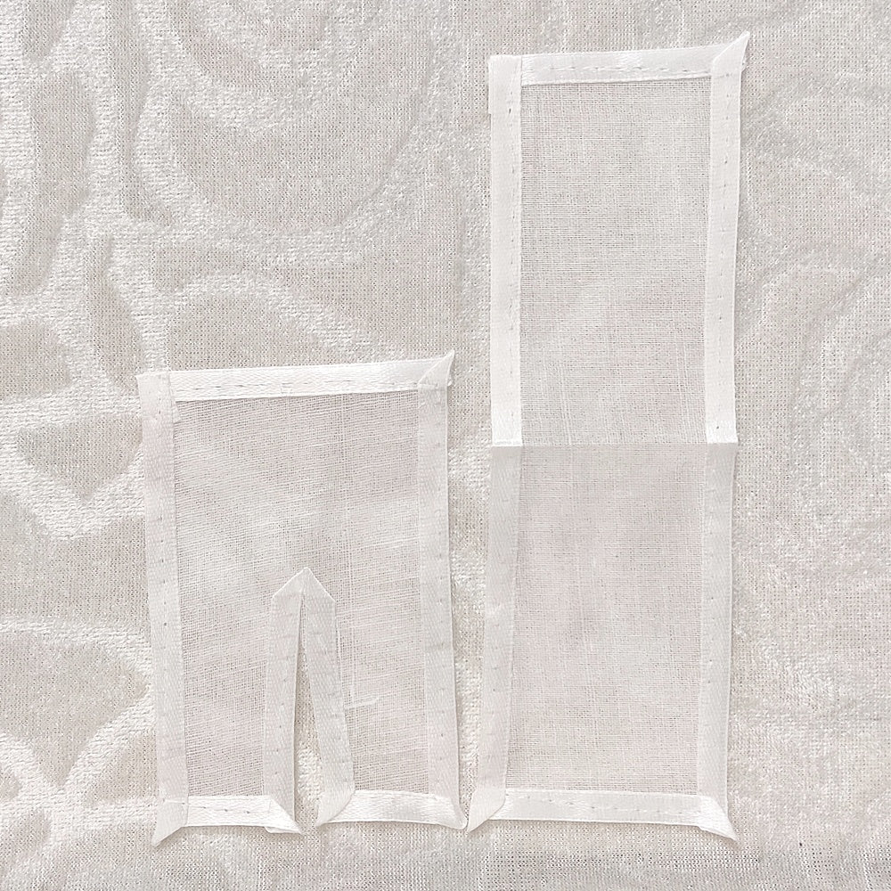 Zero Size White Chira Odhni Vastra