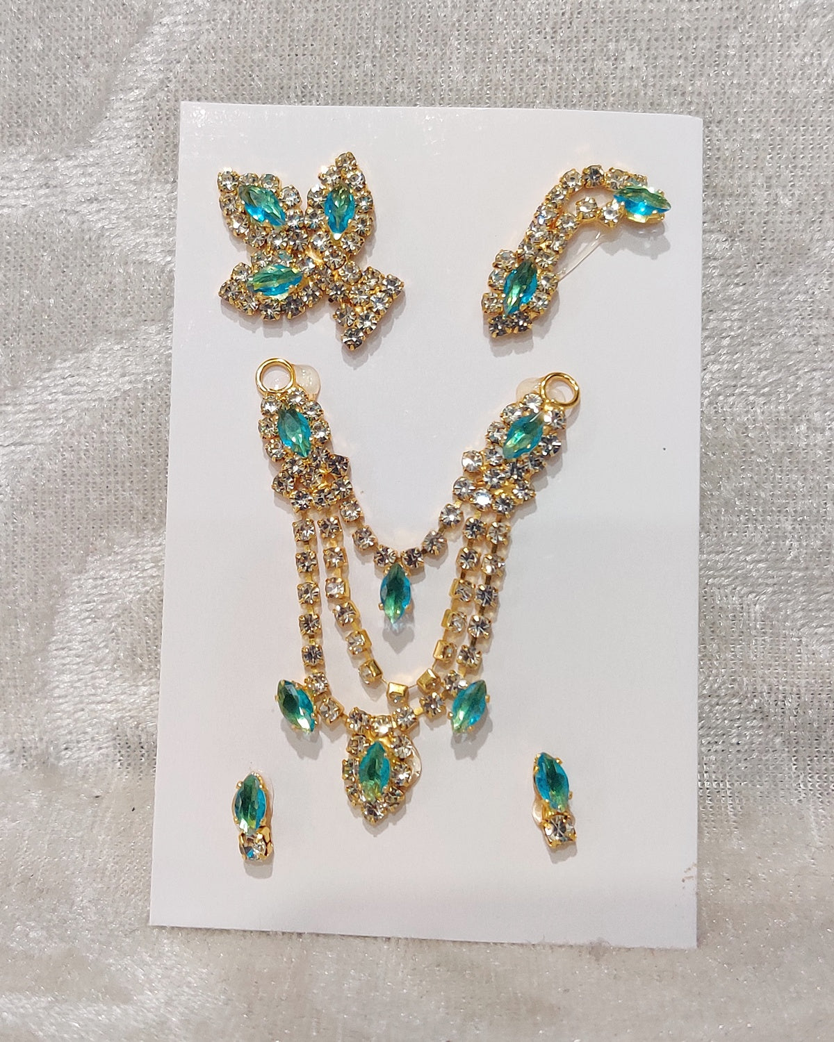 Complete American Diamond Malaji Set