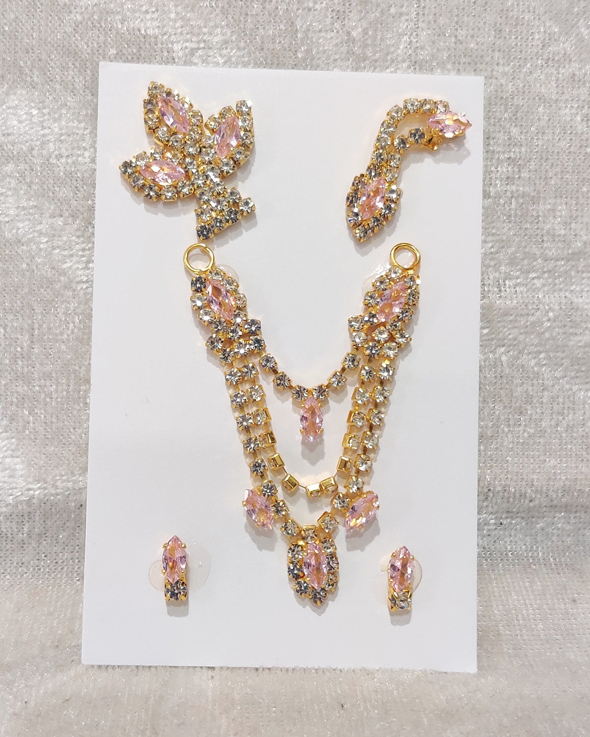Complete American Diamond Malaji Set