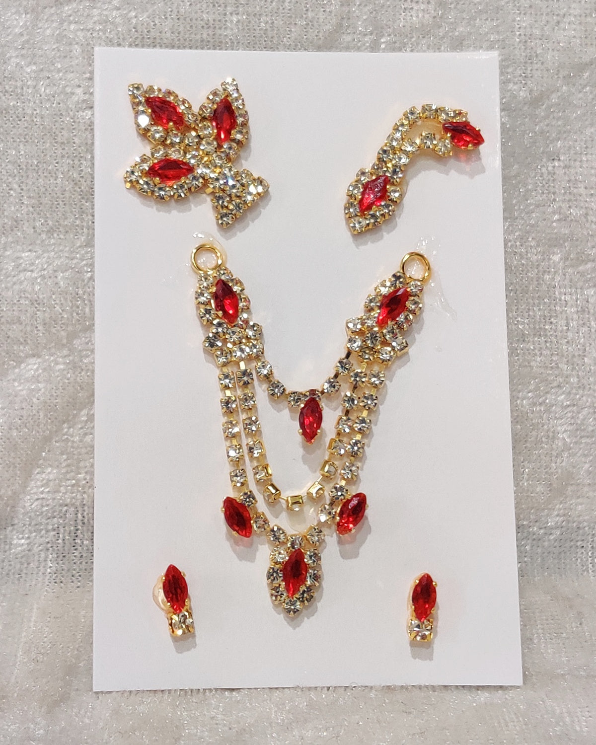 Complete American Diamond Malaji Set