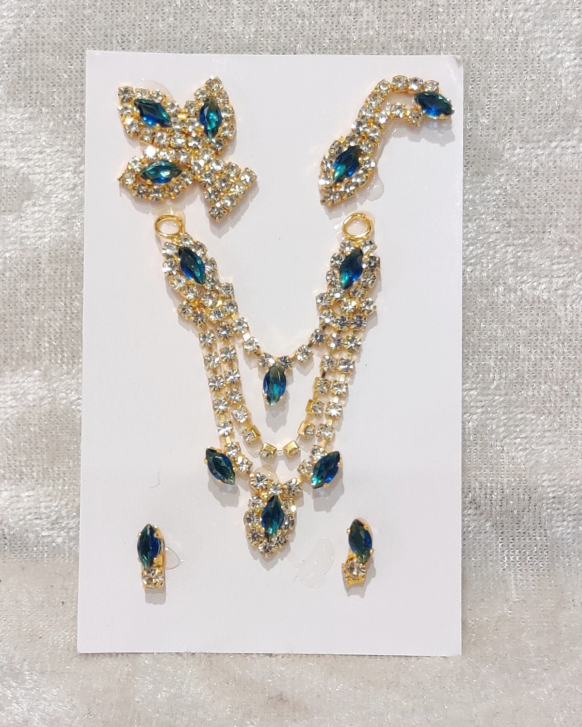 Complete American Diamond Malaji Set