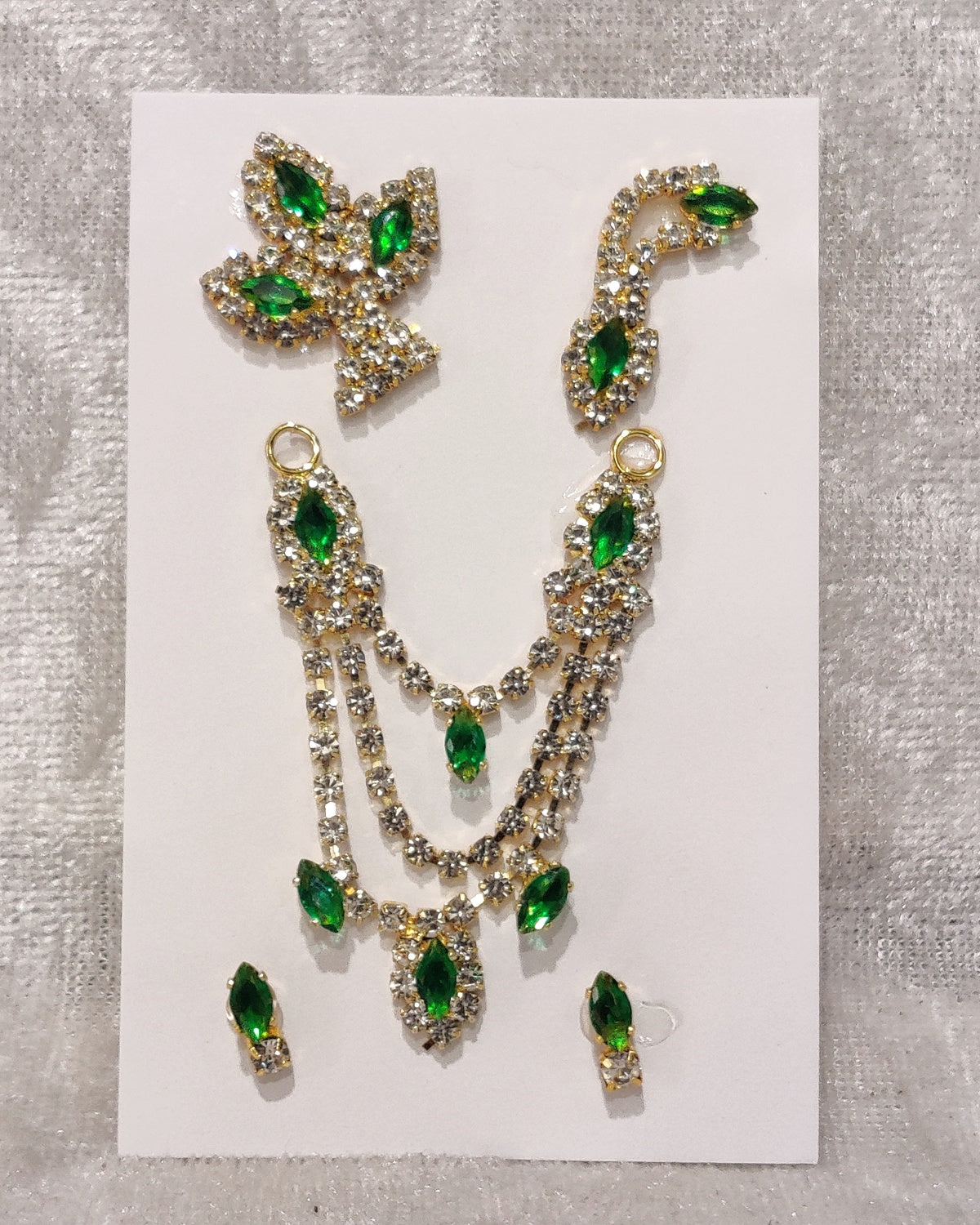 Complete American Diamond Malaji Set