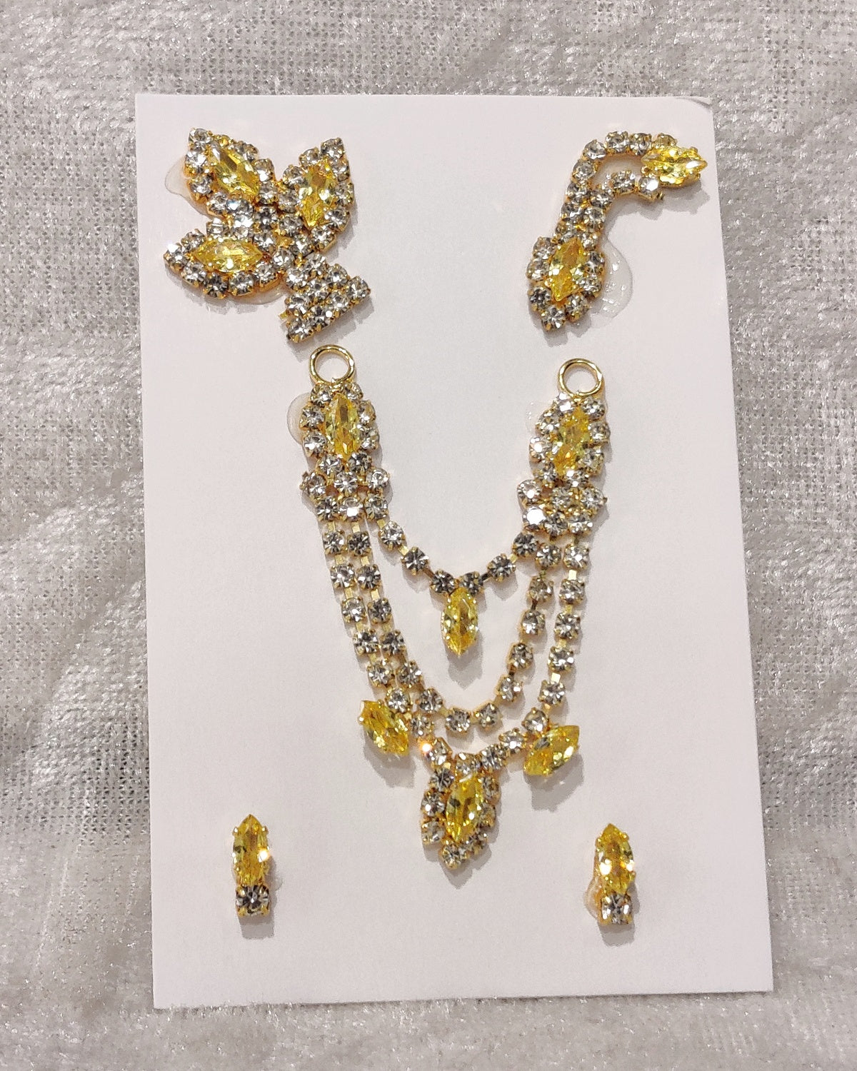 Complete American Diamond Malaji Set