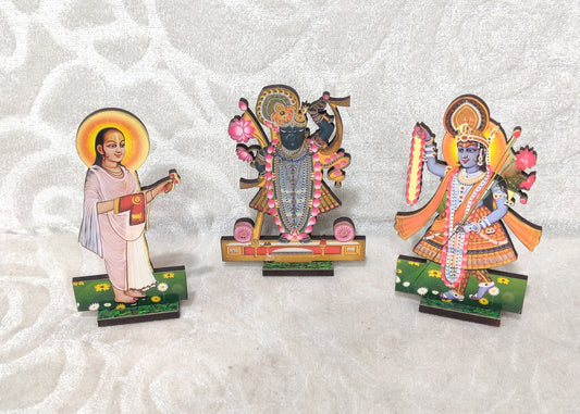 Shrinathji- Yamunaji - Mahaprabhuji