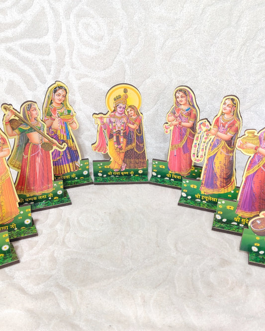 Wooden Ashtsakhi  Set , Large