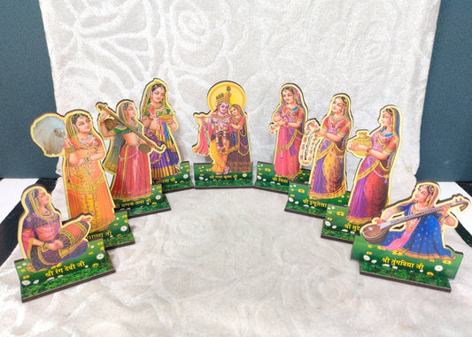 Wooden Ashtsakhi  Set , Small