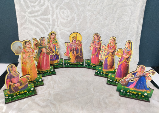 Wooden Ashtsakhi  Set , Large