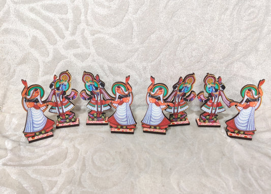MDF Cutout Of Raas Leela Set, Big