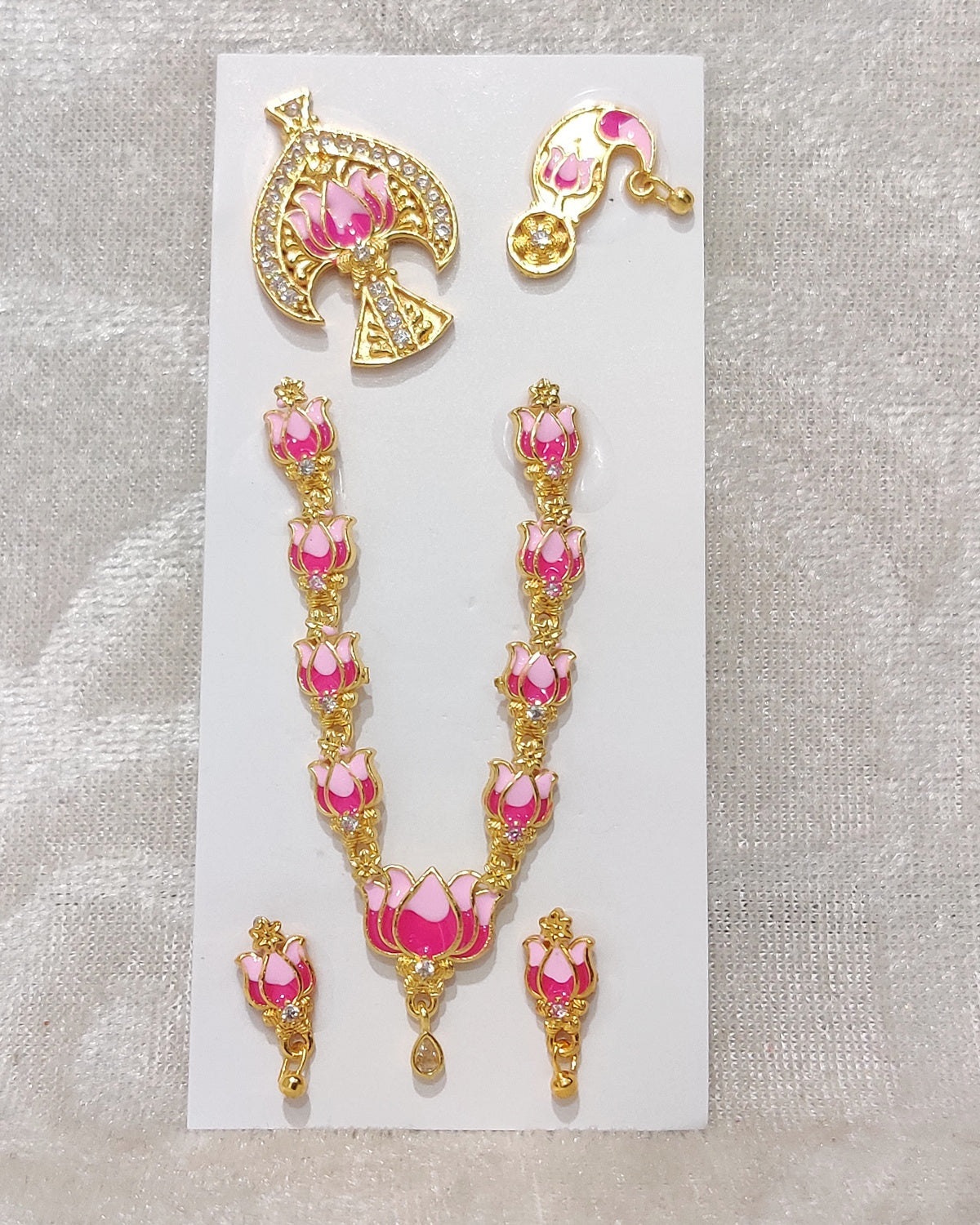 Golden kamal Meenakari Malaji Big