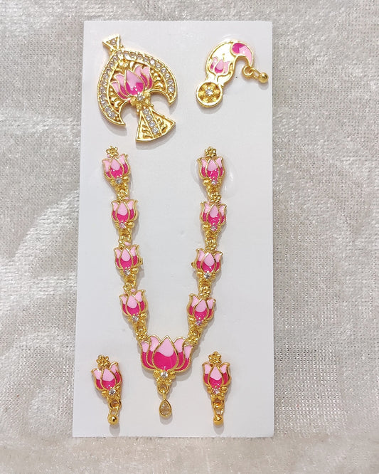 Golden kamal Meenakari Malaji Big