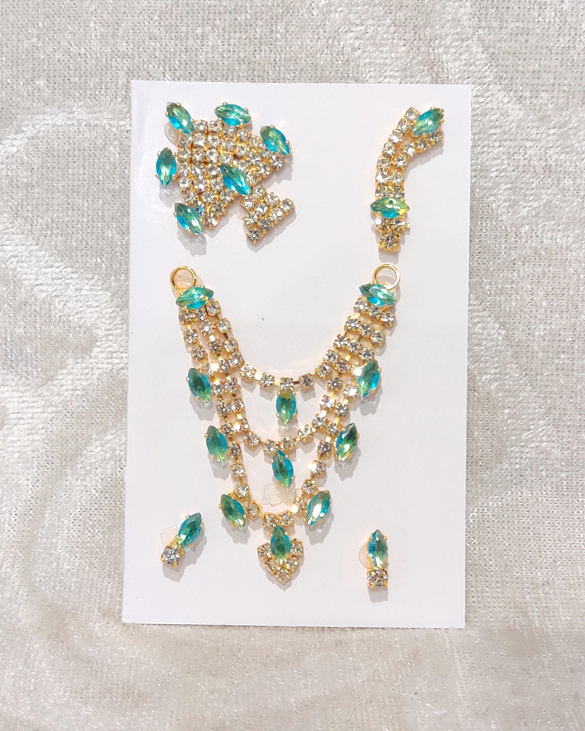 Complete American Diamond Malaji Set