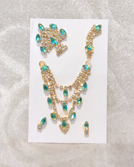 Complete American Diamond Malaji Set