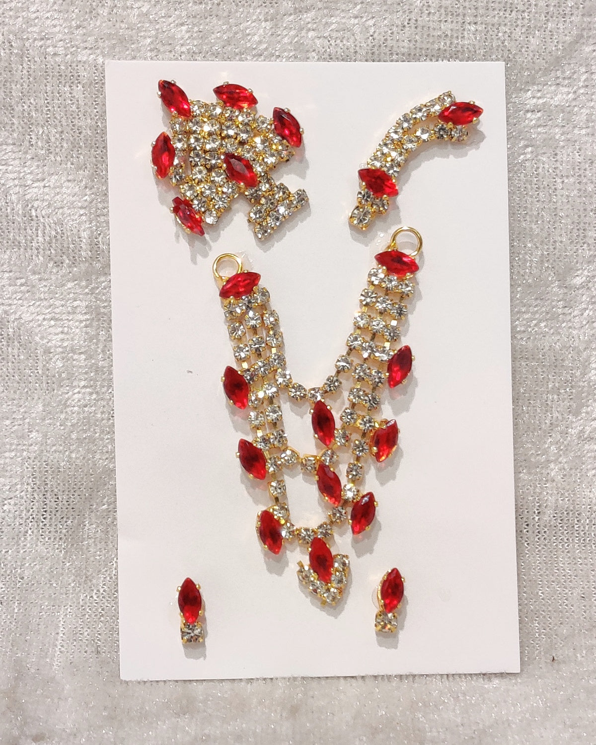 Complete American Diamond Malaji Set