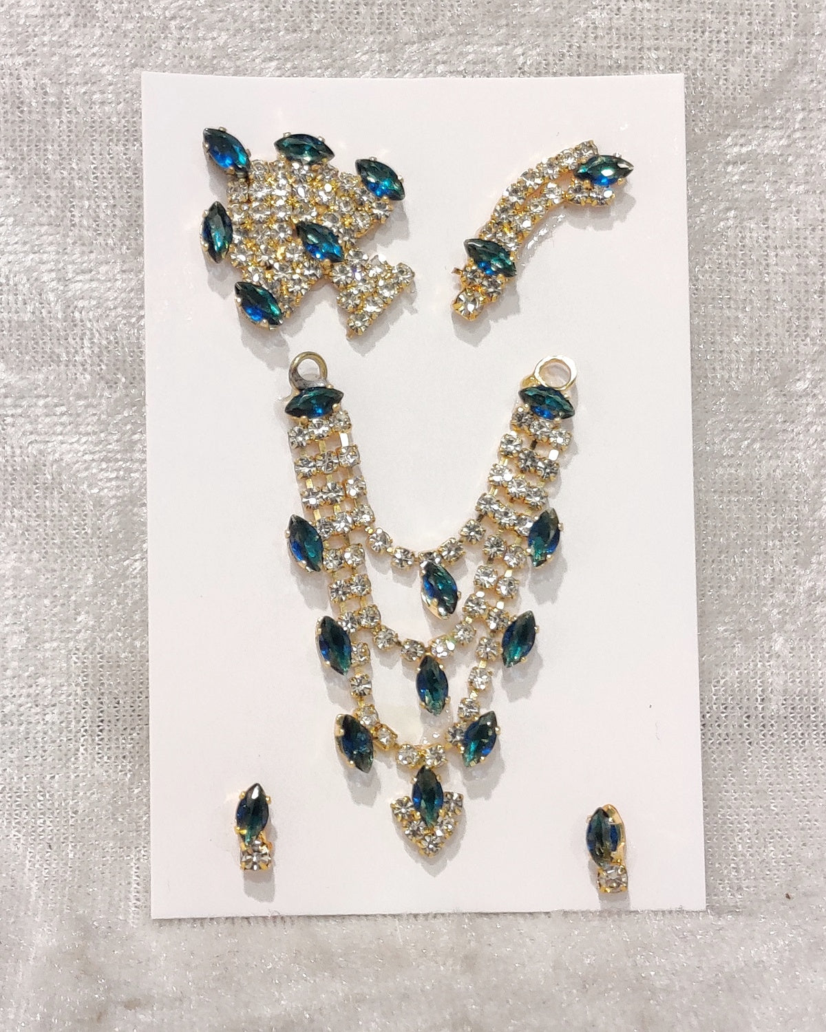 Complete American Diamond Malaji Set