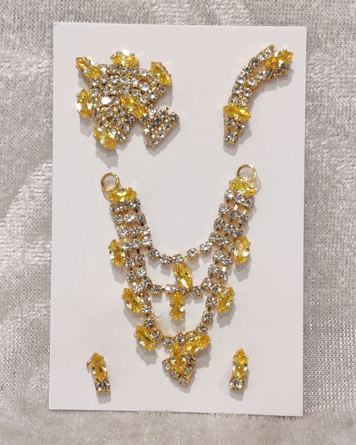 Complete American Diamond Malaji Set