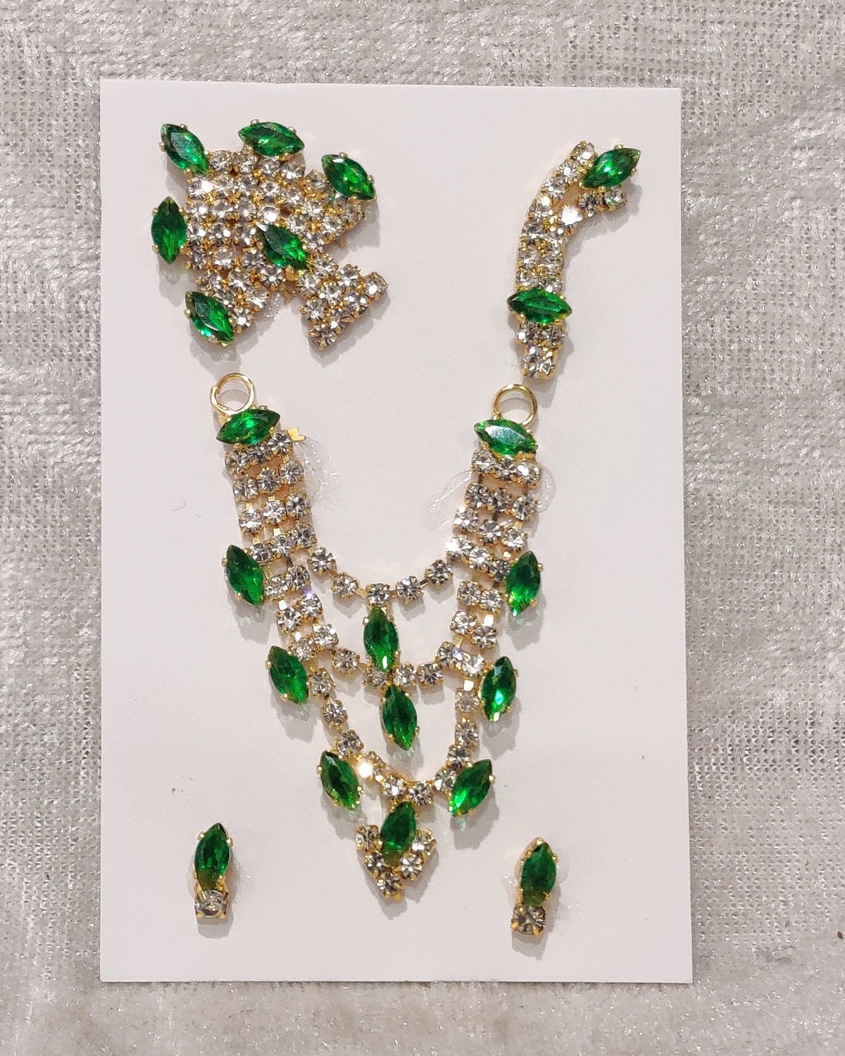 Complete American Diamond Malaji Set