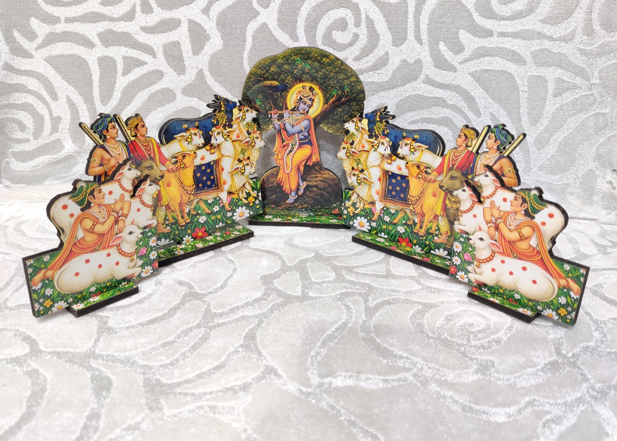 Krishna Gaucharan Leela Set,