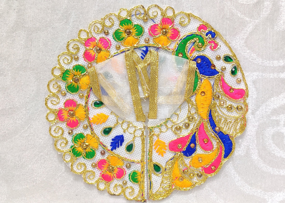Heavy Zari Laddu Gopal Vastra, Large