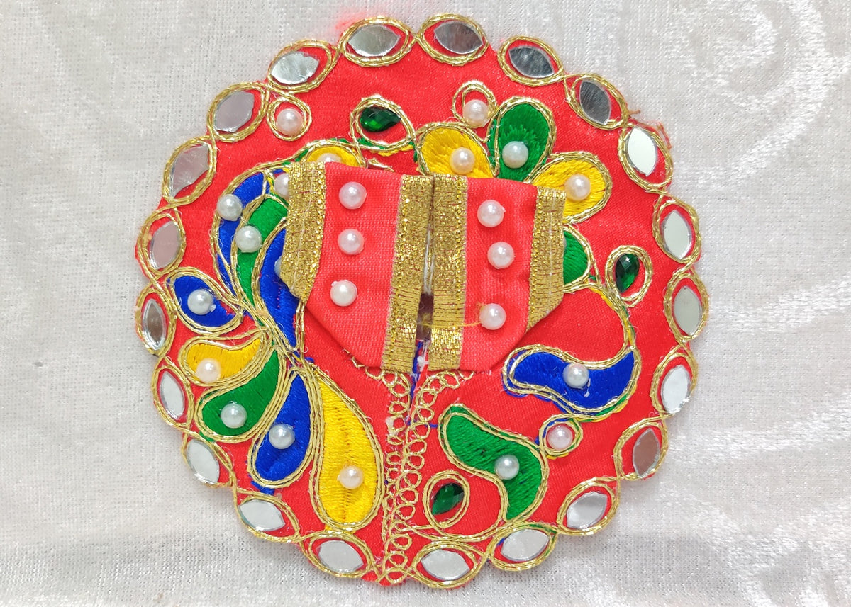 Medium Size Zhari Laddu Gopal Vastra